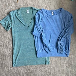 American Apparel BUNDLE Basic Tops